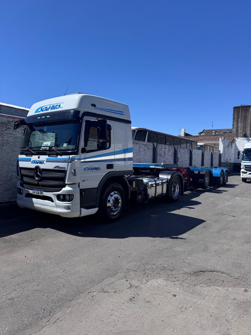 Camión Transportes Soares