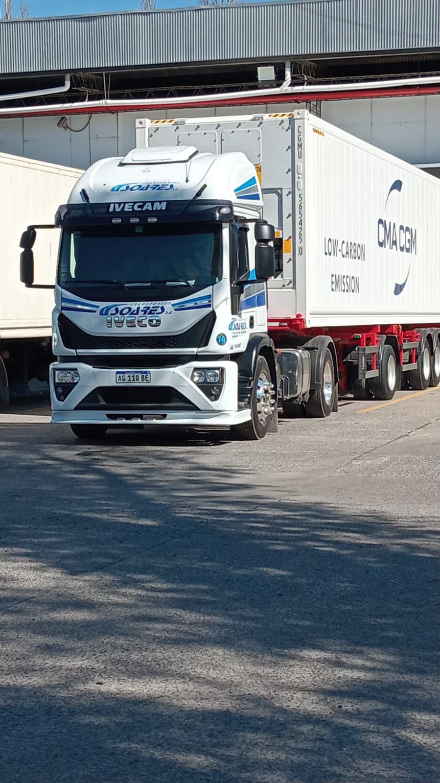 Camión Transportes Soares