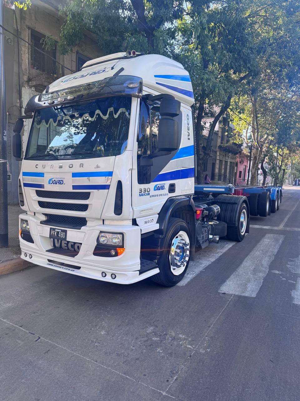 Camión Transportes Soares
