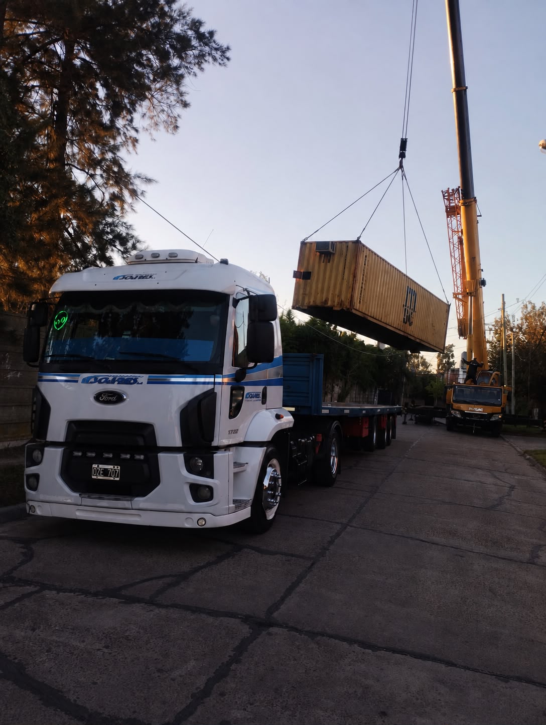 Camión Transportes Soares